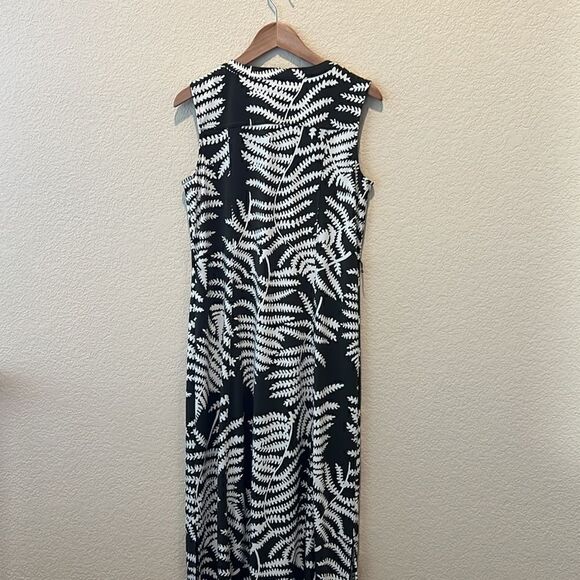 TALBOTS BOTANICAL MAXI SHIRTDRESS - Picture 11 of 13